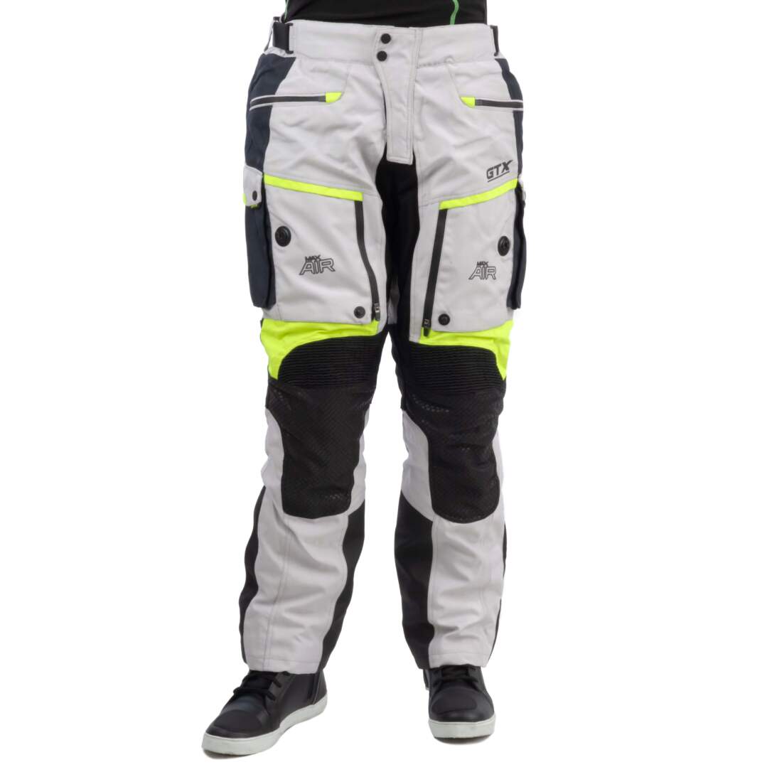 Штаны мотоциклетные (текстиль) GTX EJ-3002 BLACK/LIGHT GREY/NAVY (L)