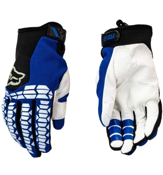 Перчатки мото FOX #12 Blue (L) мотокросс